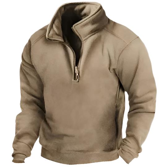 Maglione da Uomo con Zip Corta - Image 2