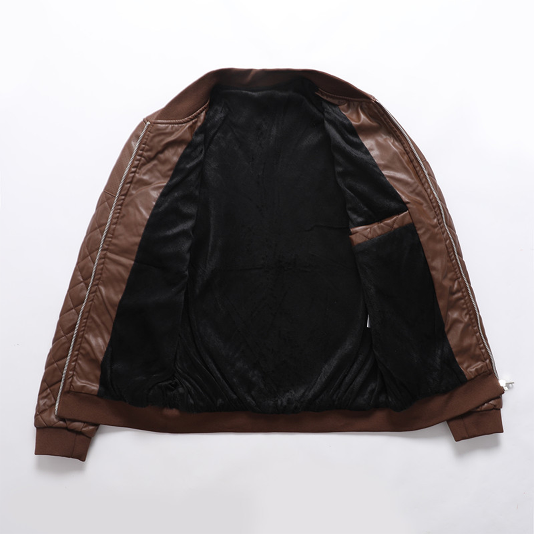 Giacca Bomber Trapuntata da Uomo - Image 5