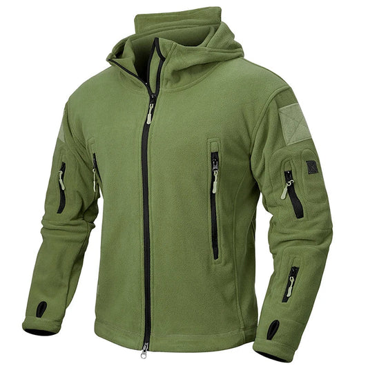 Giacca Tattica da Uomo con Cappuccio - Image 1