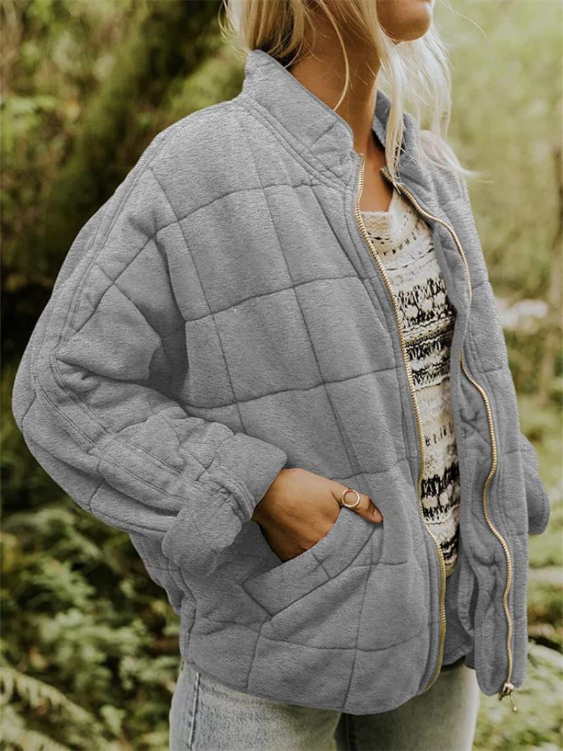 Giacca Bomber Trapuntata da Donna - Image 2