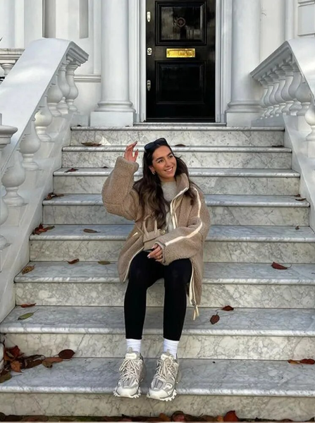 Giacca Teddy Oversize da Donna - Image 3