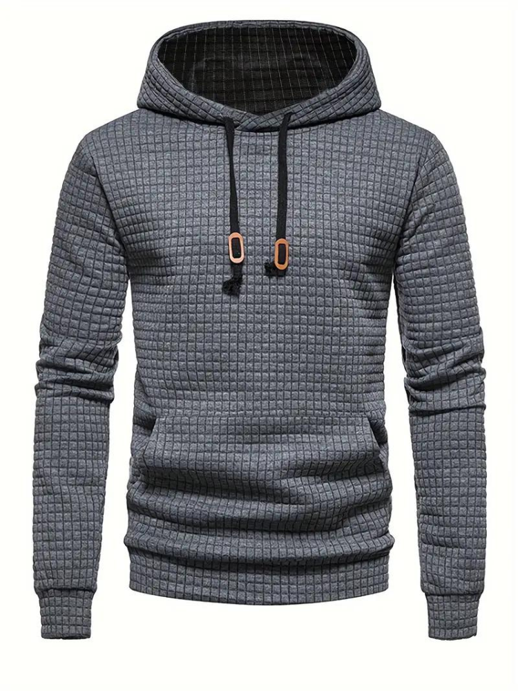 Felpa da uomo con cappuccio a maniche lunghe - Image 1
