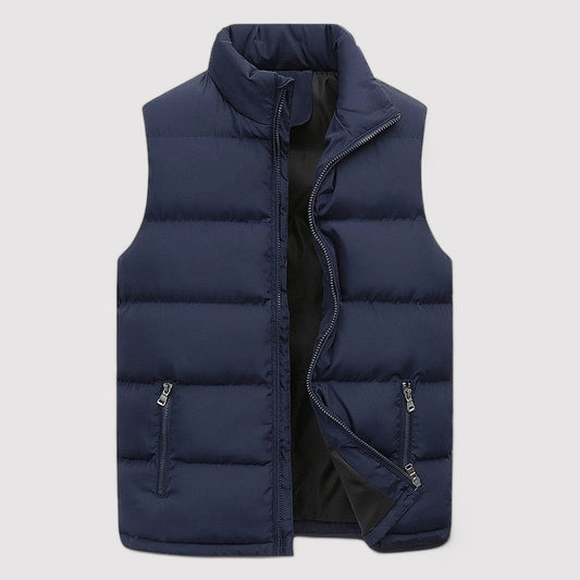 Gilet Piumino Uomo con Collo Alto - Image 1