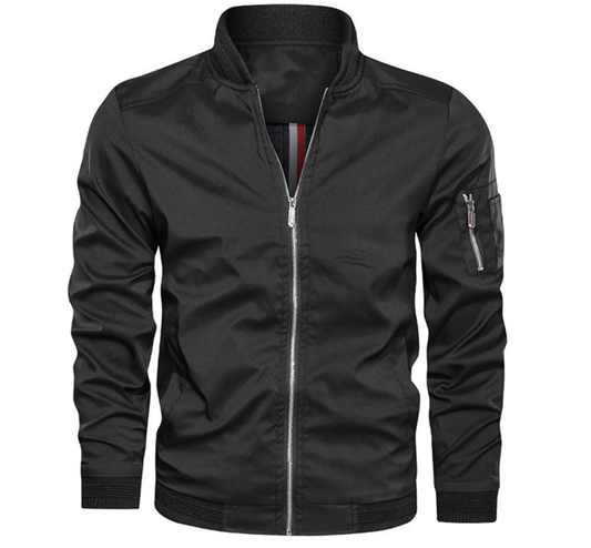 Giacca Bomber da Uomo con Zip - Image 1