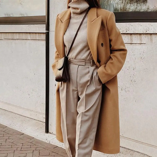 Cappotto Lungo da Donna Doppiopetto - Image 2