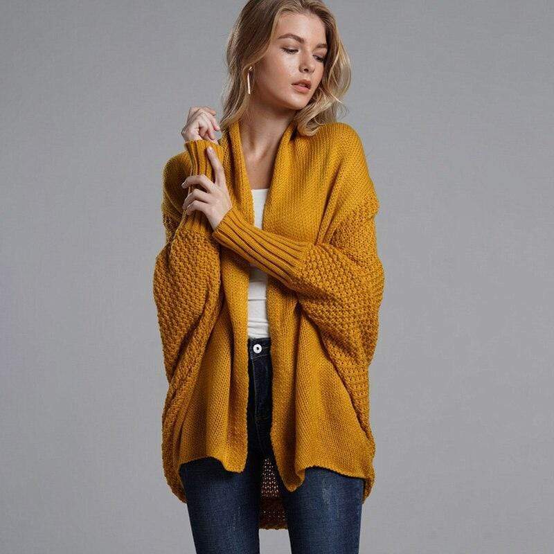 Cardigan in maglia oversize da donna - Image 5
