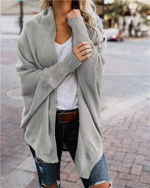 Cardigan in maglia oversize da donna - Image 4