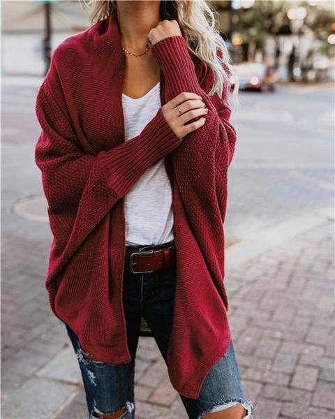 Cardigan in maglia oversize da donna - Image 3