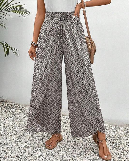 Pantaloni Palazzo a Gamba Larga da Donna - Image 1