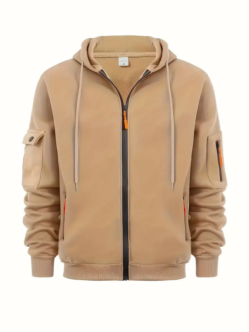 Felpa da uomo con zip intera - Image 5