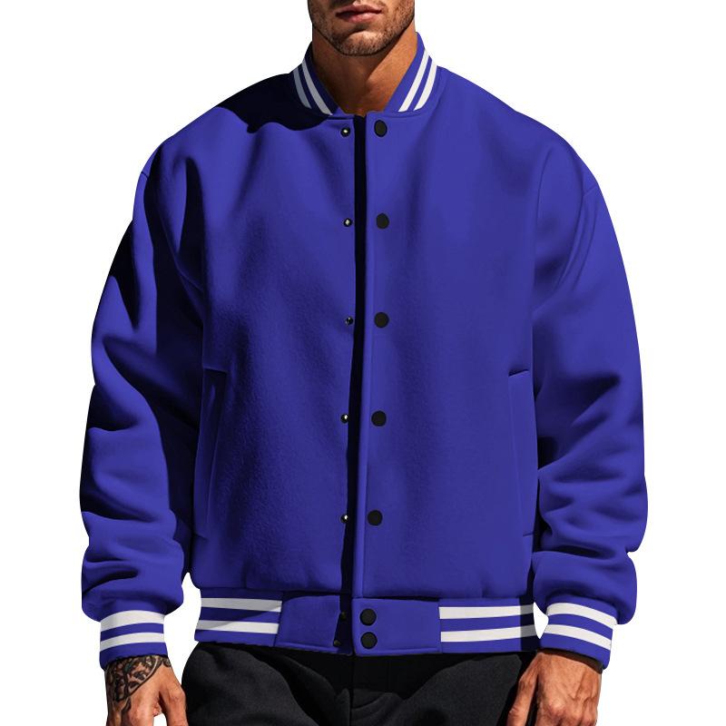 Giacca Letterman da Uomo con Bottoni a Pressione - Image 5