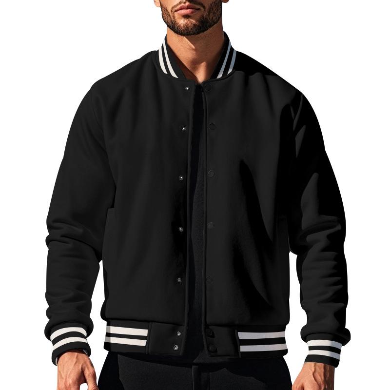 Giacca Letterman da Uomo con Bottoni a Pressione - Image 3