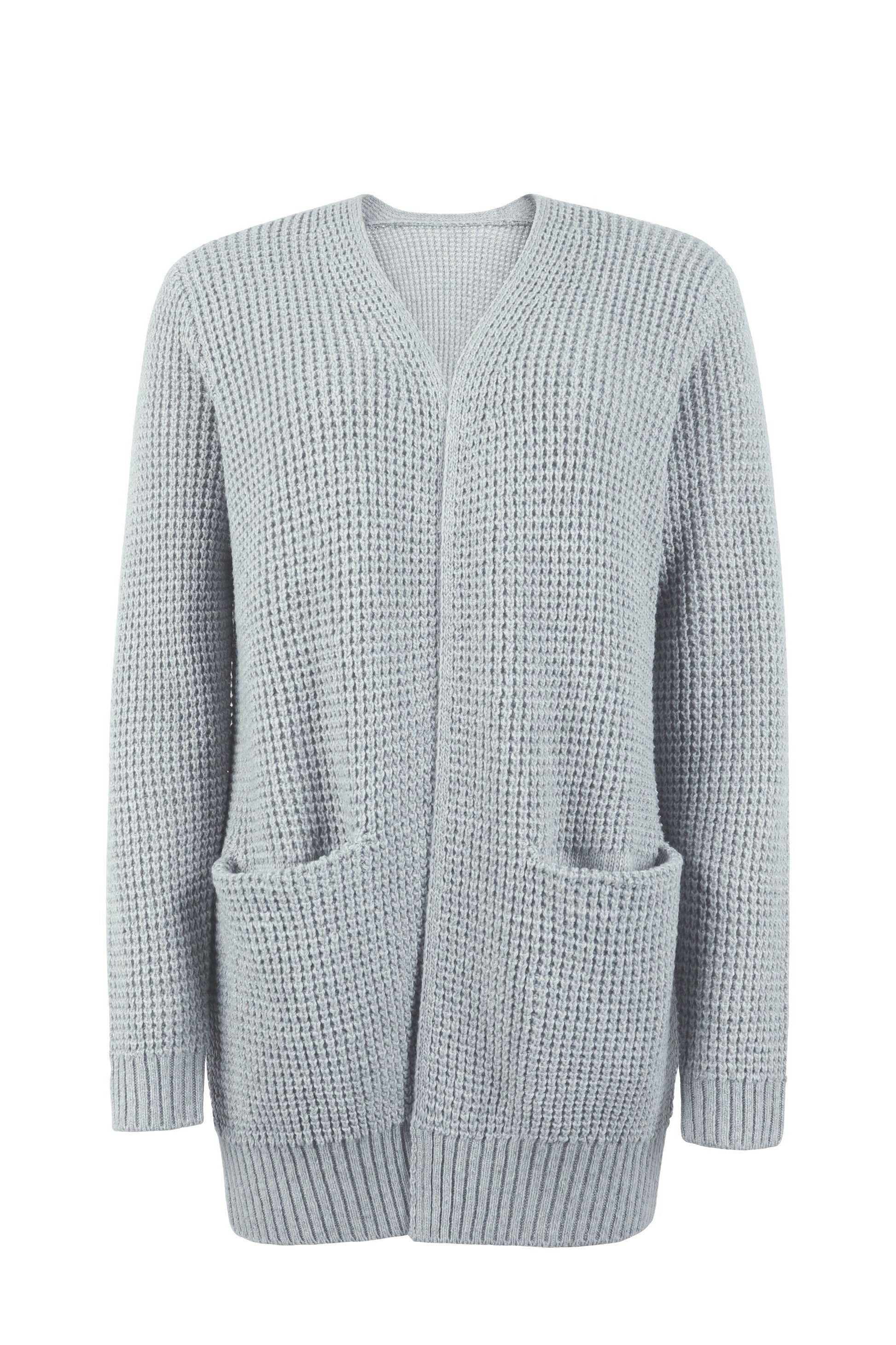 Cardigan in maglia a maniche lunghe da donna - Image 3