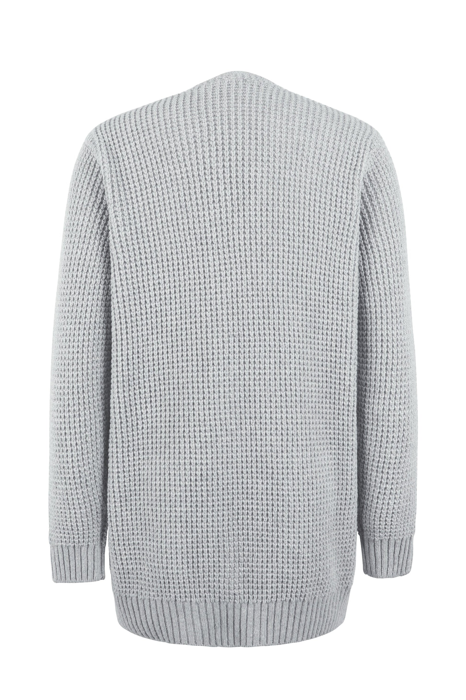 Cardigan in maglia a maniche lunghe da donna - Image 4