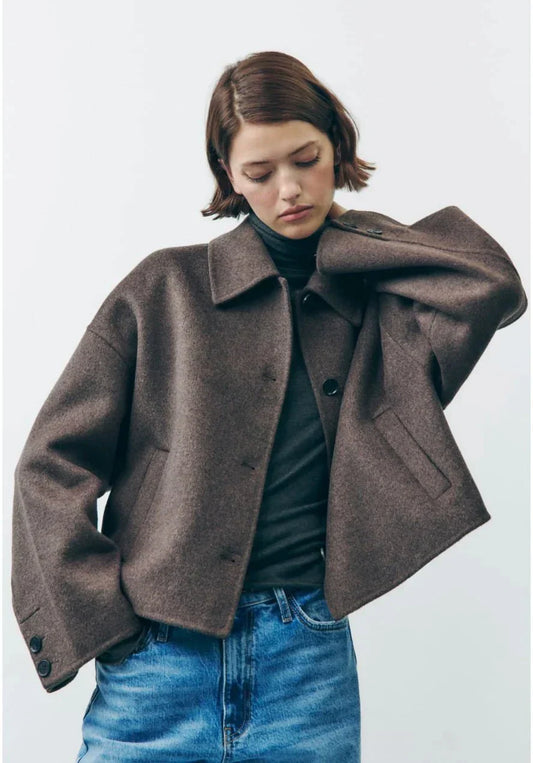 Cappotto Corto Oversize da Donna - Image 1