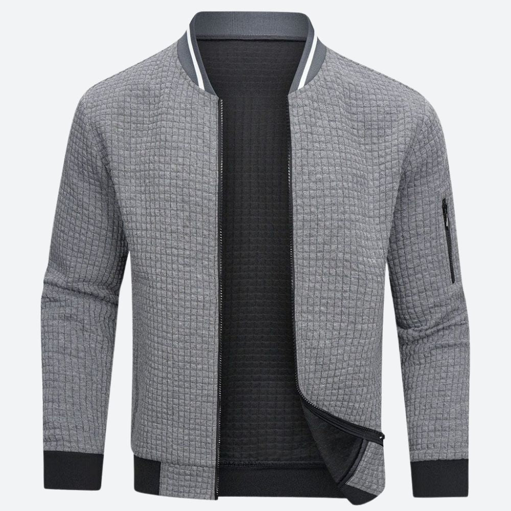 Giacca Bomber Trapuntata da Uomo - Image 4