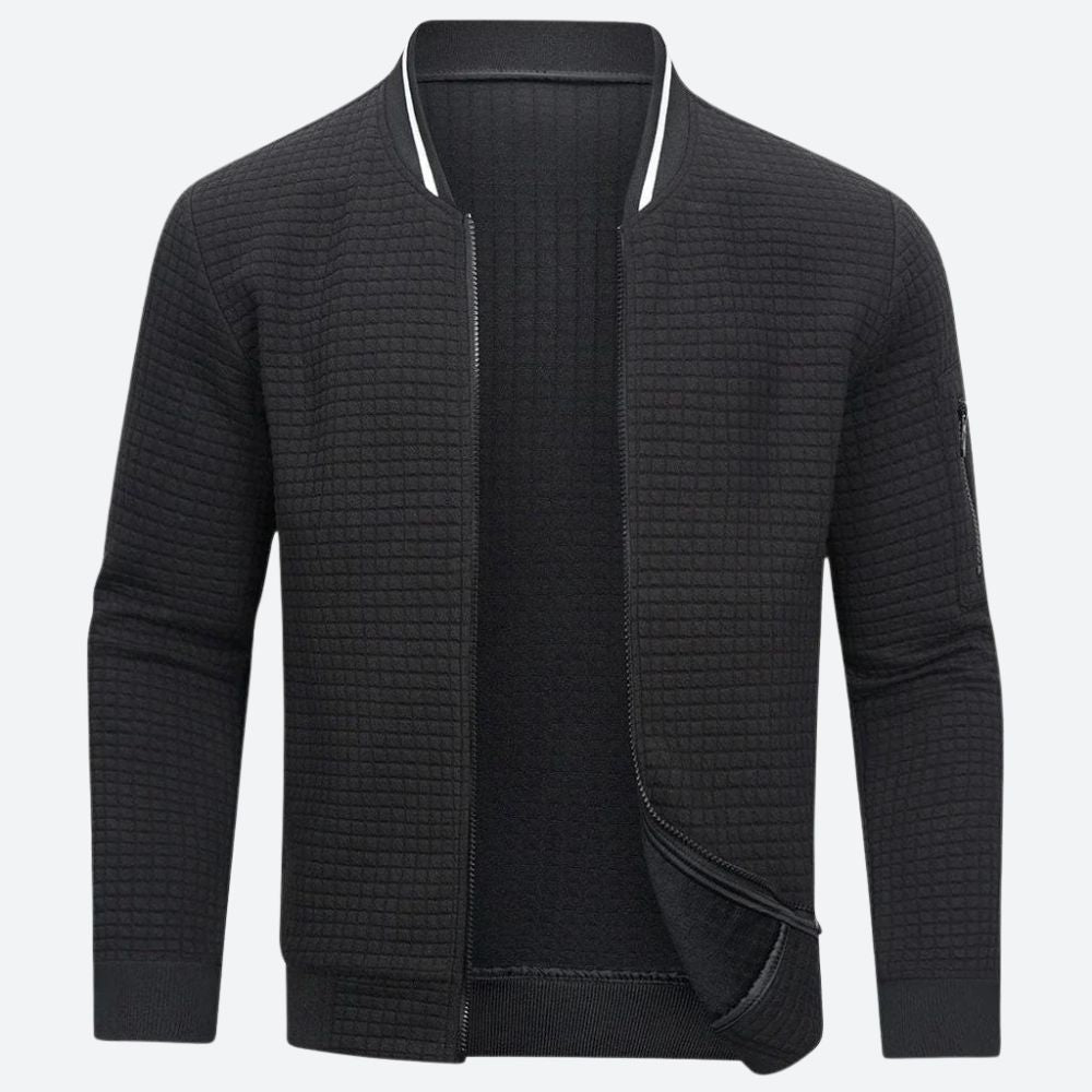 Giacca Bomber Trapuntata da Uomo - Image 2