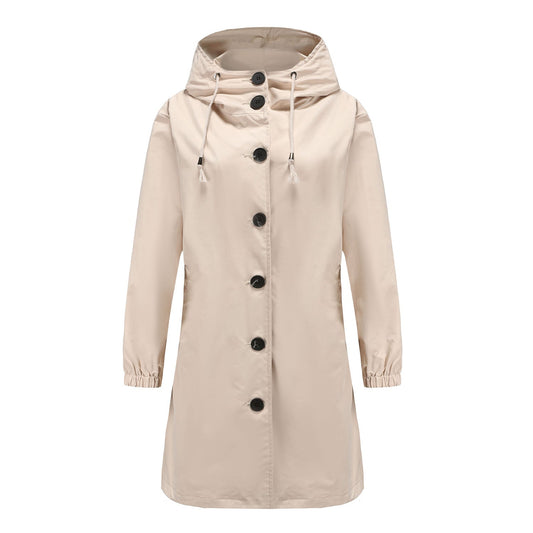 Cappotto A-Line con Cappuccio da Donna - Image 1